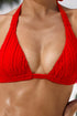 Luli Fama Lost At Sea Triangle Halter Top